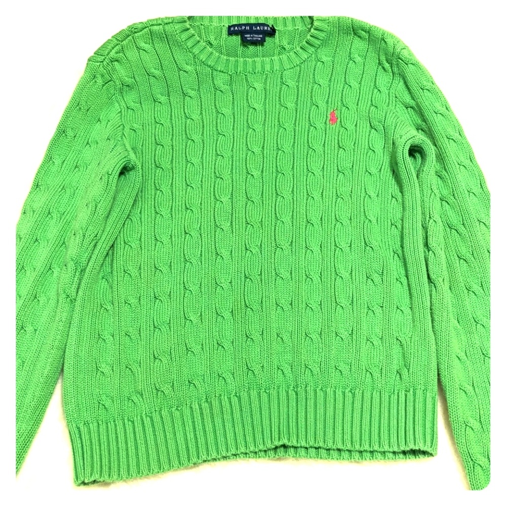 EUC Ralph Lauren cable knit sweater